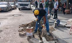 Bayburt'ta Kaldırım Yenileme Çalışmaları Güvenliği Artırıyor
