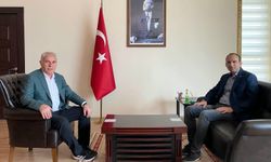 Başkan Mete Memiş, Afşin Kaymakamı Muammer Sarıdoğan ile Bayburt'u Konuştu