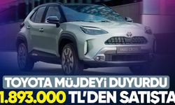 Toyota indirim müjdesini duyurdu: 1.893.000 TL'den satışta