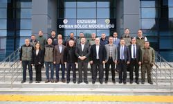 Orman Mühendisleri Odası Genel Başkanı Erzurum’da Meslektaşlarıyla Buluştu