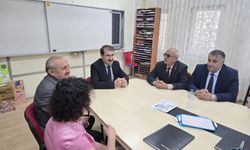 Fahri Acar, Atatürk Ortaokulunda Eğitim Çalışmalarını Değerlendirdi