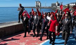 19 Mayıs Gençlik Yürüyüşü Coşkuyla Gerçekleştirildi