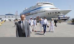 "Astoria Grande" kruvaziyeri Samsun'a geldi