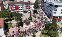 Bafra'da "19 Mayıs Bisiklet Turu" düzenlendi