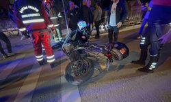 Bartın'da köpeğe çarpmamak için kaza yapan motosikletteki 2 polis memuru yaralandı