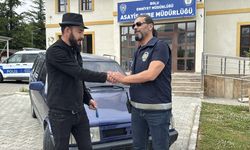 Bolu'da çalınan otomobil Sakarya'da bulunarak sahibine teslim edildi