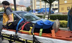 Bolu'da otomobilin çarptığı anne ve 10 yaşındaki kızı yaralandı