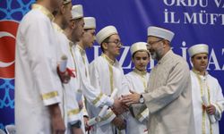 Diyanet İşleri Başkanı Ali Erbaş, Ordu'da hafızlık icazet töreninde konuştu: