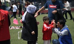 Düzce'de özel bireylere sportif etkinlikler yaptırıldı