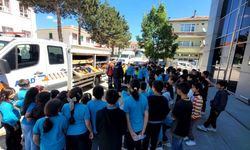 Göynücek'te ilkokul öğrencilerine ''Afet Farkındalık Eğitimi'' verildi