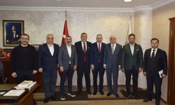 IKBY Etnik ve Dini Oluşumlardan Sorumlu Bakanı Maruf'tan TTSO'ya ziyaret