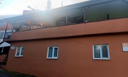 Karabük'te çıkan yangında cami kullanılamaz hale geldi
