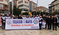 Merzifon’da 1 Mayıs Emek ve Dayanışma Günü kutlandı