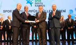 Ondokuz Mayıs Üniversitesine "Spor Dostu Kampüs" ünvanı