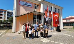 Samsun’da anaokulu öğrencileri 220 kilo atık pil topladı