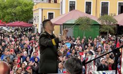 Samsun'da askeri bando konser verdi