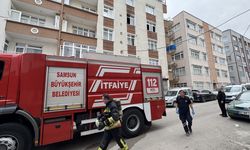 Samsun'da bir kişi ailesinin evini kundakladı