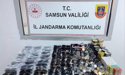 Samsun'da gümrük kaçağı ürünler satan şüpheli yakalandı