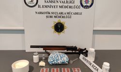 Samsun'da uyuşturucu operasyonunda 3 zanlı yakalandı