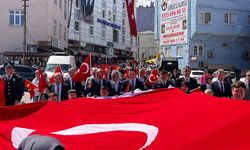 Samsun'un ilçelerinde 19 Mayıs Atatürk'ü Anma Gençlik ve Spor Bayramı kutlandı
