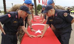 Sinop'ta 17 engelli bir günlük askerlik sevinci yaşadı