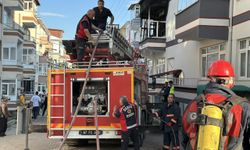 Sinop'ta apartman dairesinde çıkan yangın söndürüldü