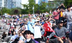 SOLOTÜRK Giresun'da gösteri uçuşu yaptı