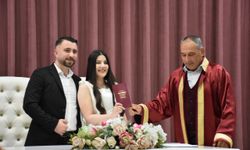 Trabzon'da nikah dairesinde "05.05.2025" yoğunluğu