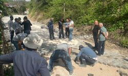 Yığılca'da altyapı ve çevre düzenleme çalışmaları sürüyor