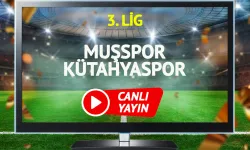 CANLI YAYIN | Muşspor Kütahyaspor Maçı