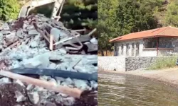 AKP'li belediye başkanının yaptığı kaçak bina belediye CHP'ye geçince yıkıldı