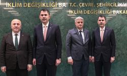Çayeli ve Madenli Belediye Başkanlarından Bakan Kurum’a Ziyaret