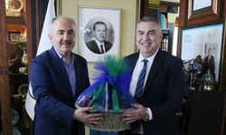 Batum Başkonsolosu Altınörs Başkan Metin’i ziyaret etti