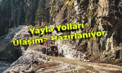 Yaz sezonu öncesi yayla yolları ulaşıma hazırlanıyor
