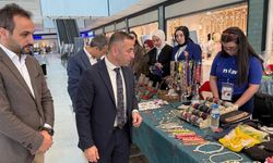 KYK Kültür Sanat Sergisine İl Müdürü Öztürk'ten Ziyaret