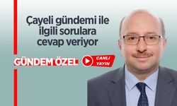 Ak Parti Çayeli İlçe Başkanı Abdullatif Kömürcü canlı yayında!