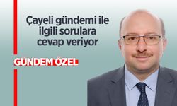 Ak Parti Çayeli İlçe Başkanı Abdullatif Kömürcü  Çayeli gündemi ile ilgili soruları cevapladı