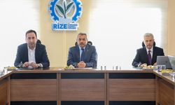 Sanayiciler İstişare ve Bilgilendirme Toplantısı Rize OSB’de Gerçekleştirildi
