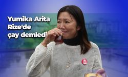 Japonya'nın ilk "Türk çayı demleme ustası" Yumika Arita, Rize'de çay demledi
