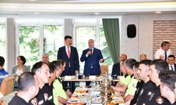 Trabzon Valisi Yıldırım, Emniyet Mensuplarıyla Bayramlaştı