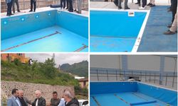 Murgul'da Portatif Yüzme Havuzu Projesi için incelemeler tamamlandı