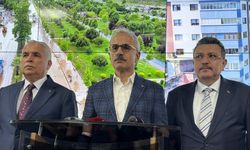 Bakan Uraloğlu, Trabzon'da sel bölgesinde incelemelerde bulundu: