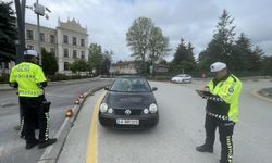 Bolu'da trafik denetimleri