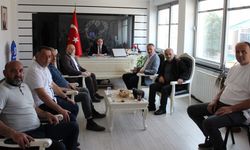 Eynesil Sivil İrade Platformundan Kaymakam Pamuk'a ziyaret