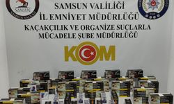 Samsun'da kaçakçılık operasyonunda 2 zanlı yakalandı