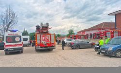 Tokat'ta lisede çıkan yangın hasara neden oldu