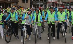 Rize'de "Sağlığın keyfini birlikte sürelim" temasıyla 12. Geleneksel Yeşilay Bisiklet Turu düzenlendi
