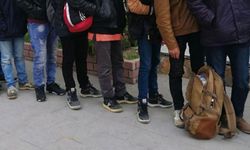 Bayburt'ta 6 düzensiz göçmen yakalandı