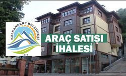 Kalkandere Belediyesinden Araç Satışı İhalesi