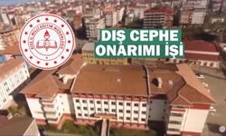 RİZE ARDEŞEN ŞEHİT ÖMER HALİSDEMİR FEN LİSESİ DIŞ CEPHE ONARIMI İŞİ